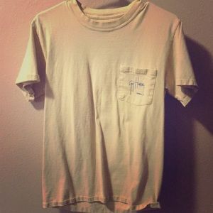 Guy harvey yellow-tan fishing shirt